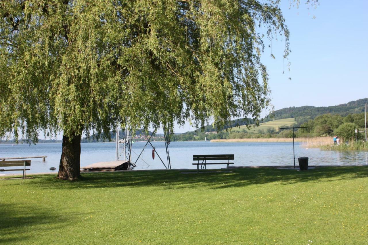 Ferienwohnungen Am See Обертрум-ам-Зее Экстерьер фото